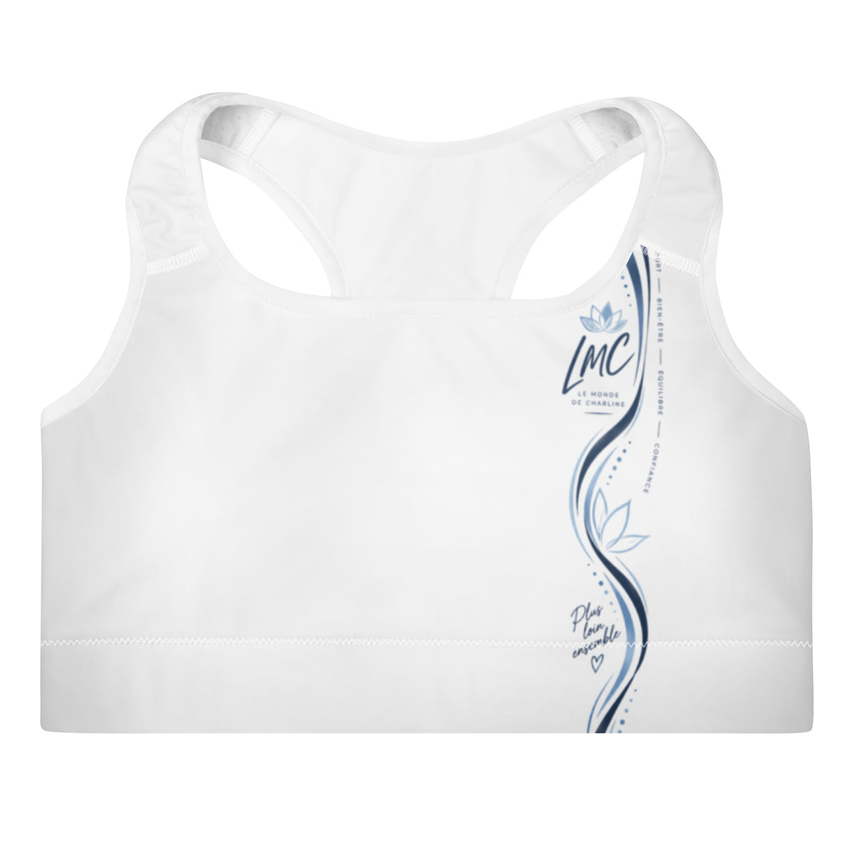 Brassière de sport LMC blanche – Le Monde de Charline