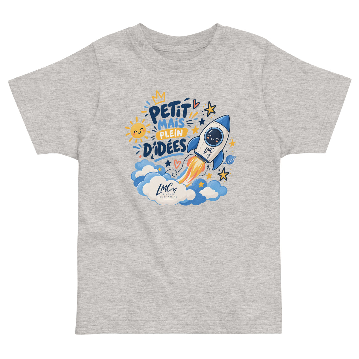 T-shirt enfant LMC chiné – Le Monde de Charline